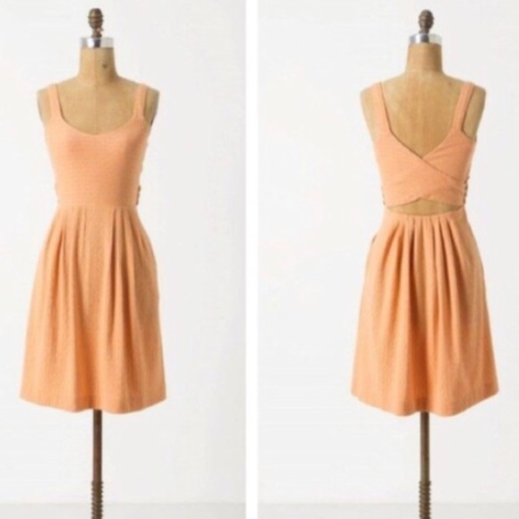Anthropologie Dresses & Skirts - Anthro Postmark Roll Crossback Dress XS O0159